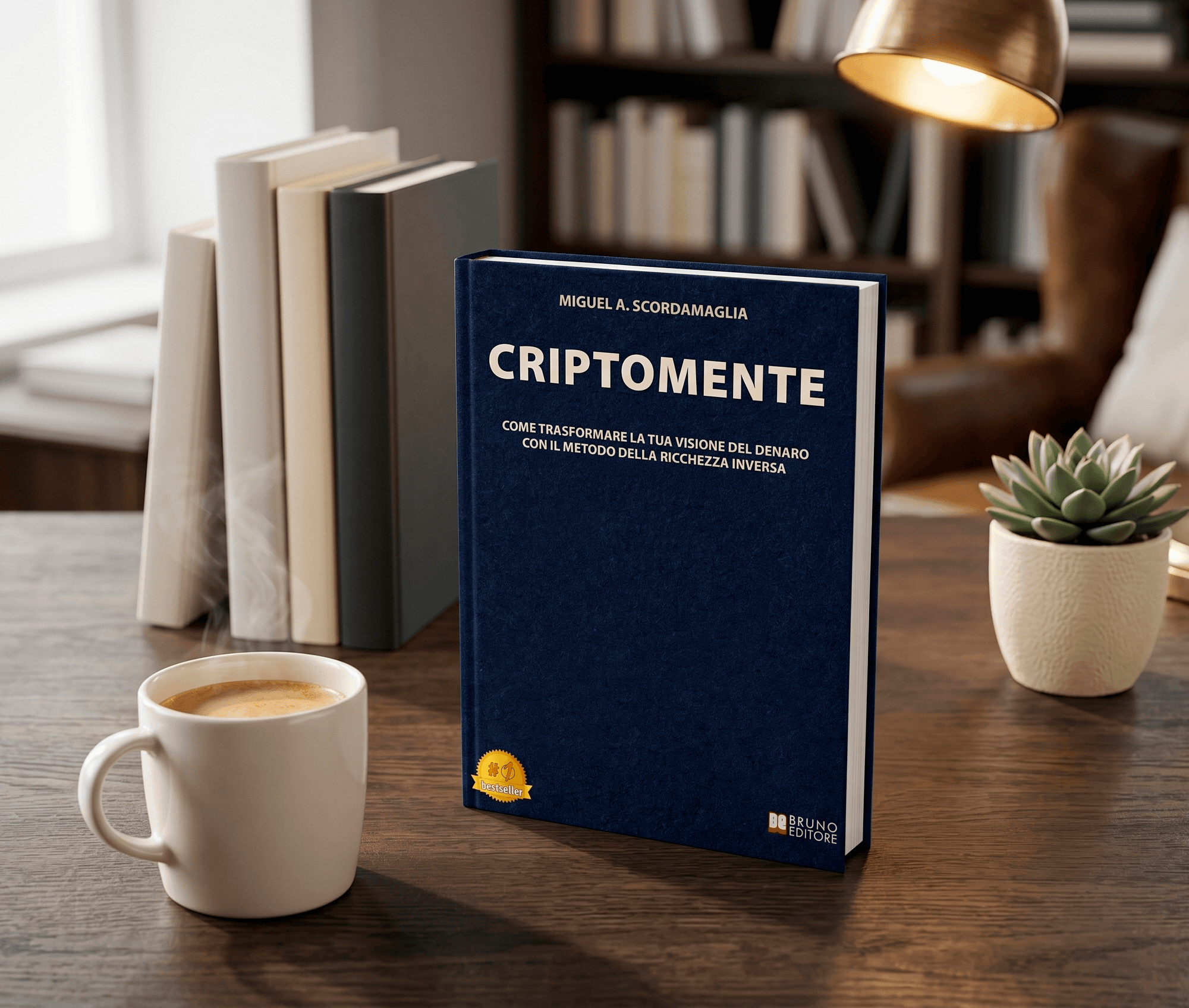 Copertina di CriptoMente — libro di Miguel Scordamaglia